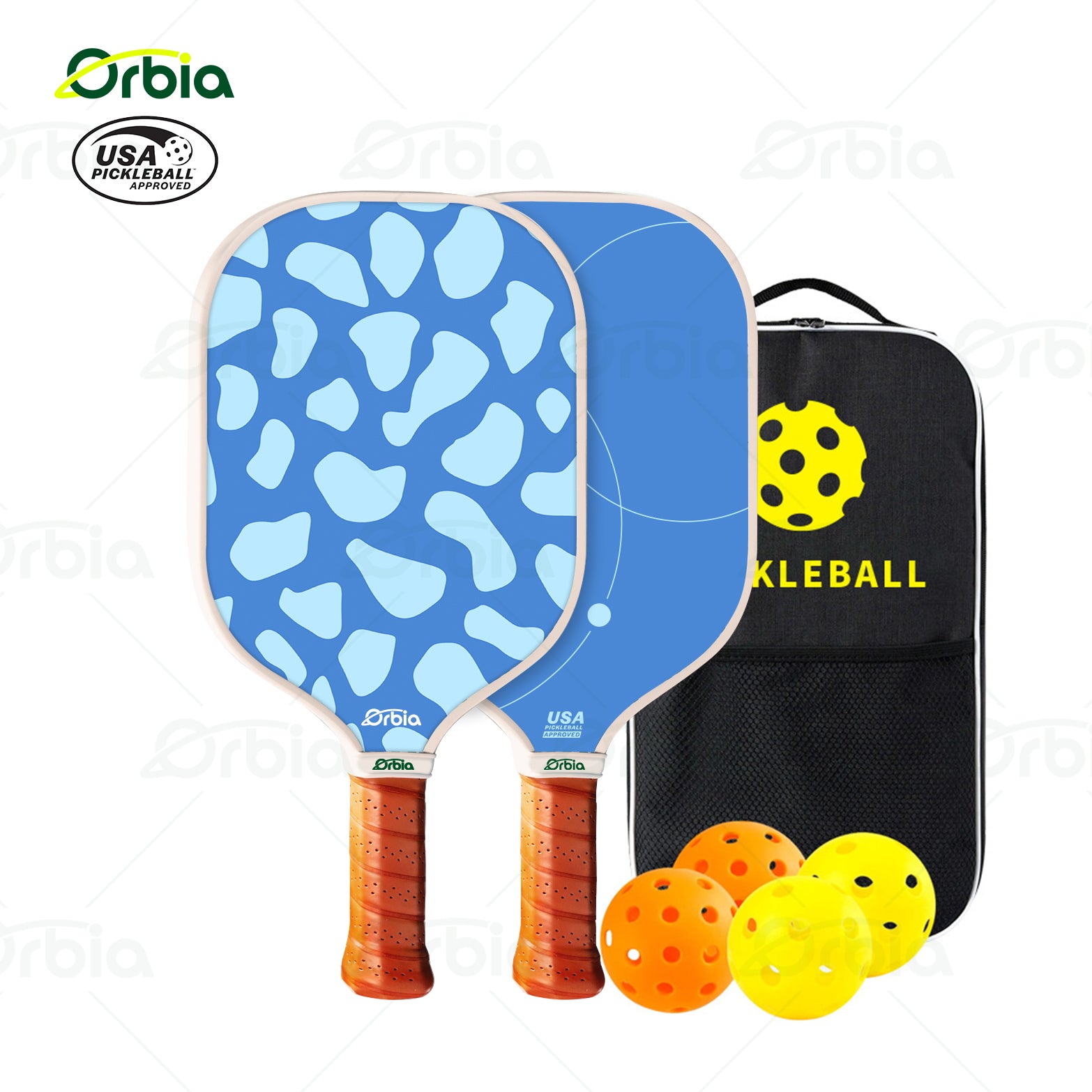 Orbia 16mm Middleweight Aramid Fiber Pickleball Paddle